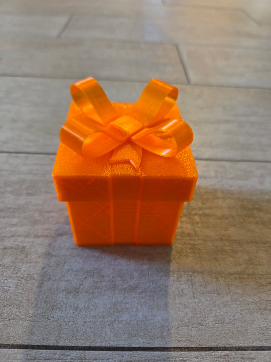 Gift box with cool lock mechanism