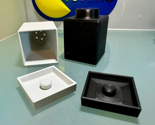 Lego piece saltshaker customizable