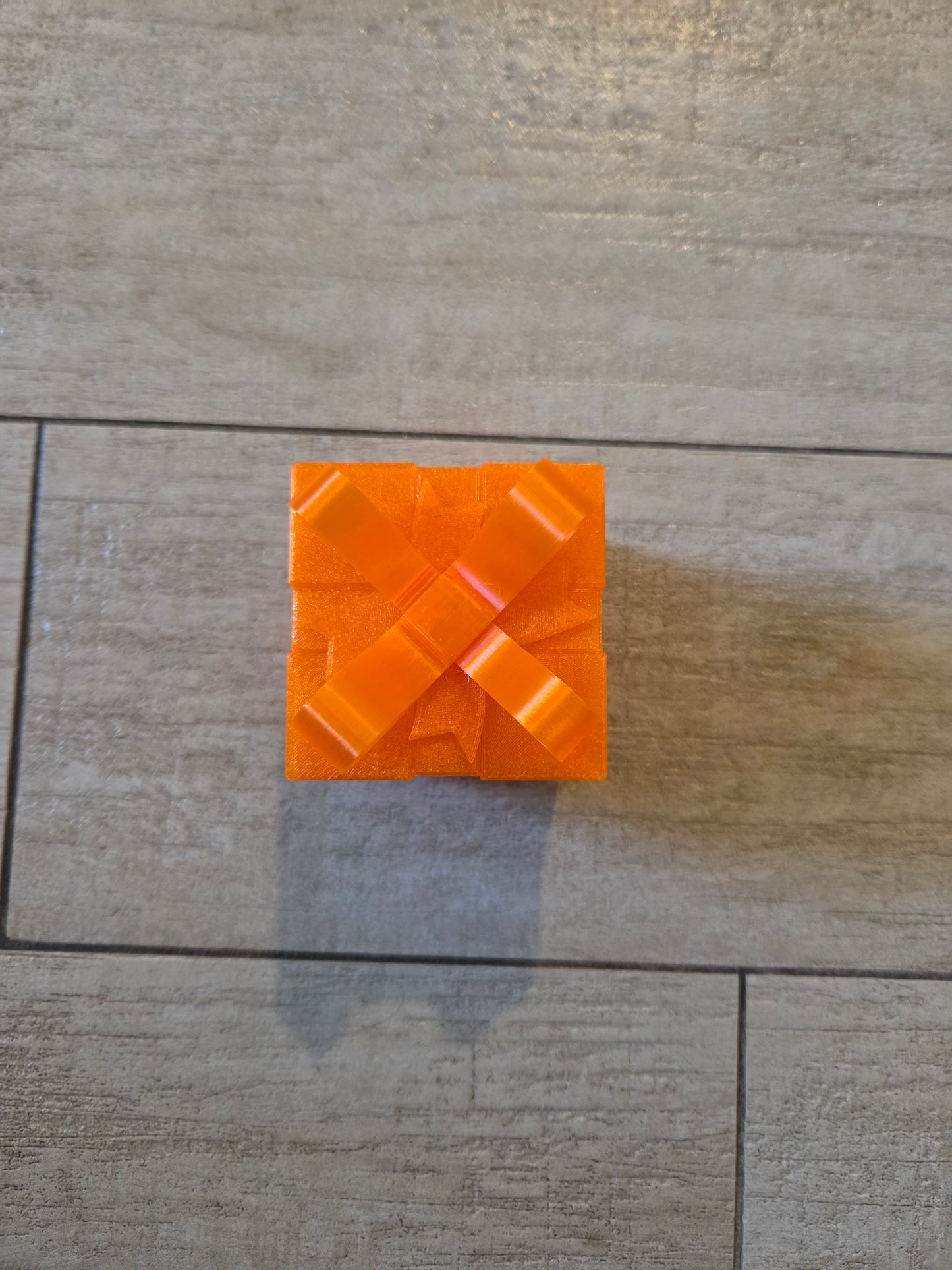 Gift box with cool lock mechanism